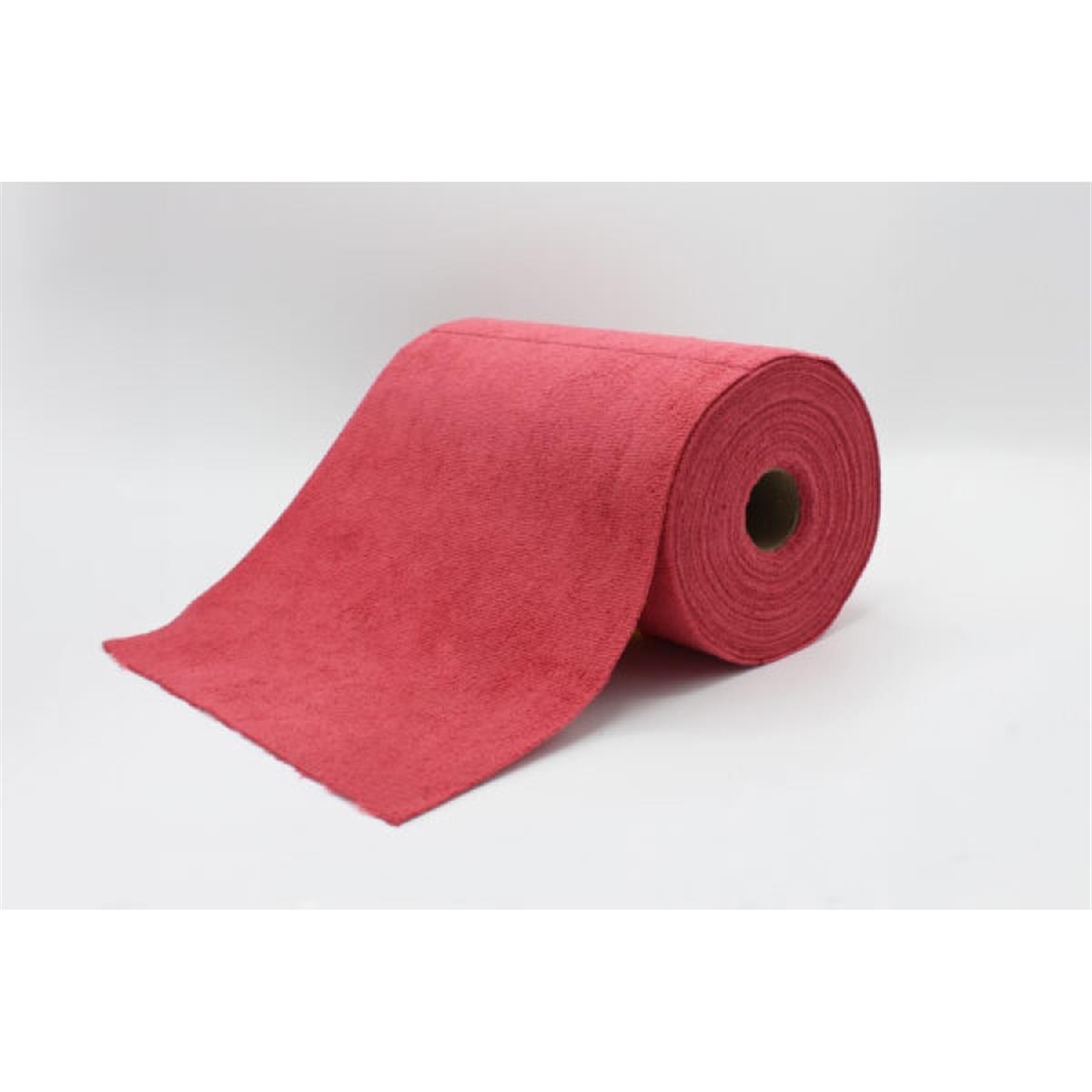 Tricot First Microvezeldoek rol 30x30 (75st) Rood